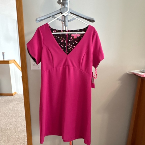 Betsy Johnson pink dress!!! Brand new!!! - Picture 1 of 5